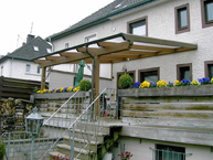 Terrassenüberdachung - Beispiel 1